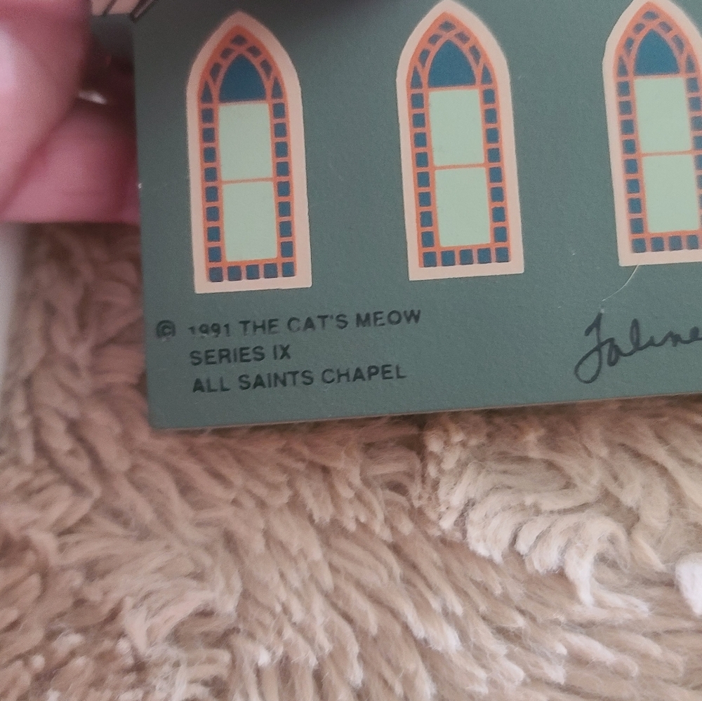 Cat's Meow Decorative Wooden Church Set Of 3 - Picture 3 of 11